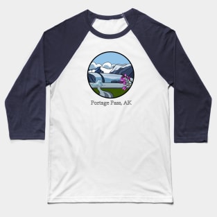 Portage Pass, AK Baseball T-Shirt